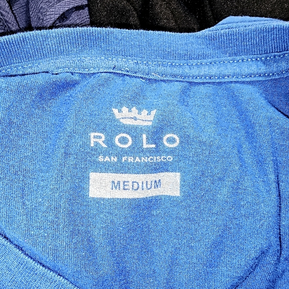 Rolo Royal Blue V neck Tshirt - Picture 8 of 8
